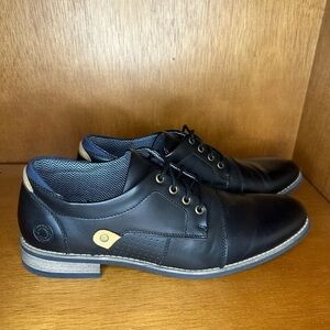 B-52 Bullboxer Oxford Shoes Mens 11 Black Smyth Comfort Dress‎ Casual